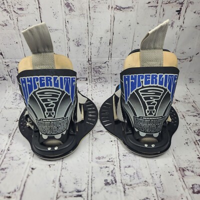 Hyperlite Split Wakeboard Bindings, Open Toe Boots, Clips Size Adult Standard