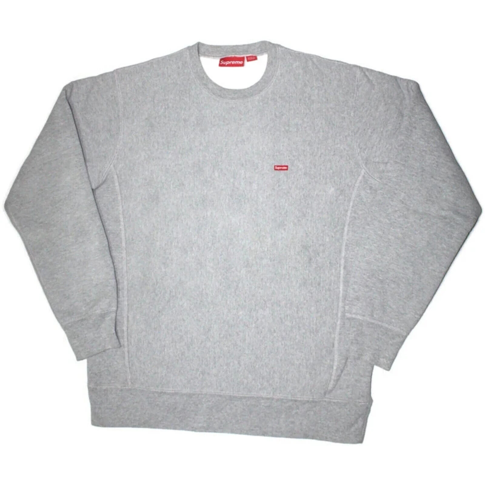 Supreme Small Box Logo Crewneck (Size: Large) | eBay Supreme Small Box Logo Crewneck (Size: Large) | eBay