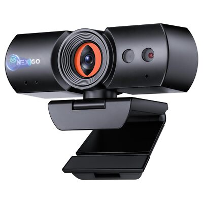 NexiGo HelloCam Pro, Webcam with Windows Hello, 1080P 60FPS Autofocus, True P...