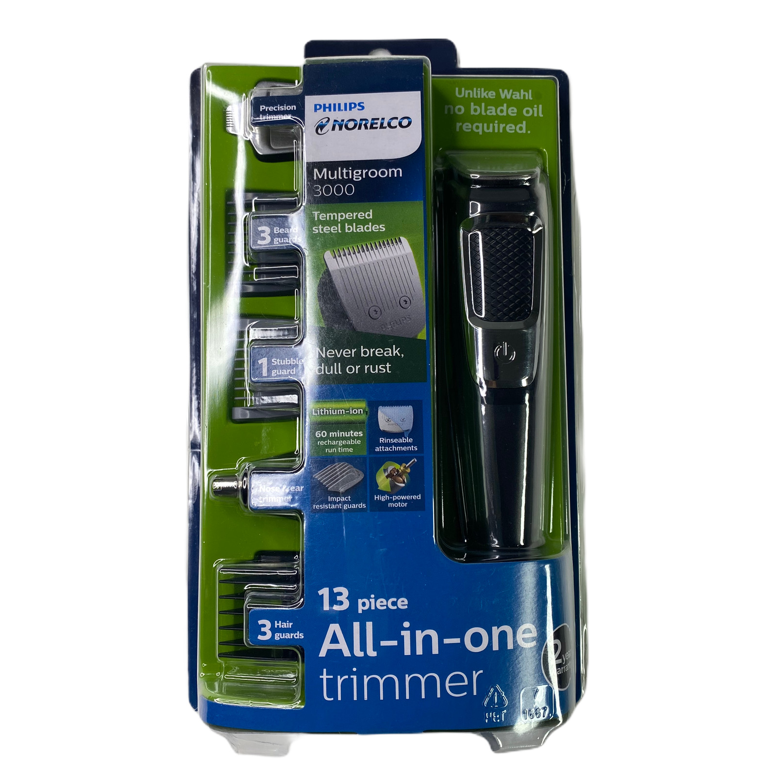 philips norelco mg3750 multigroom series 3000