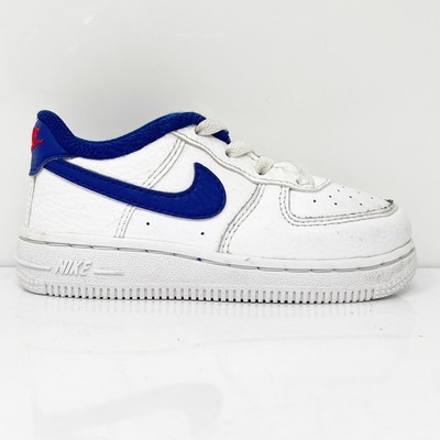 Nike Boys Air Force 1 CZ1691-101 Белая повседневная обувь Кроссовки, размер 7C