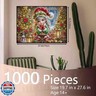 Christmas Elf 1000 Piece Jigsaw Puzzles for Adults Xmas Little Fairy Jigsaw Puzzle for Challenging Family Activity Game Winter Xmas Holiday Artwork Puzzle for Home Decor Gifts 20x27 Inches