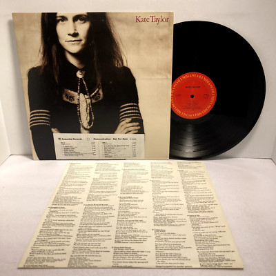 Kate Taylor LP - Columbia JC 35089 Promo - Tested EX Vinyl - J1
