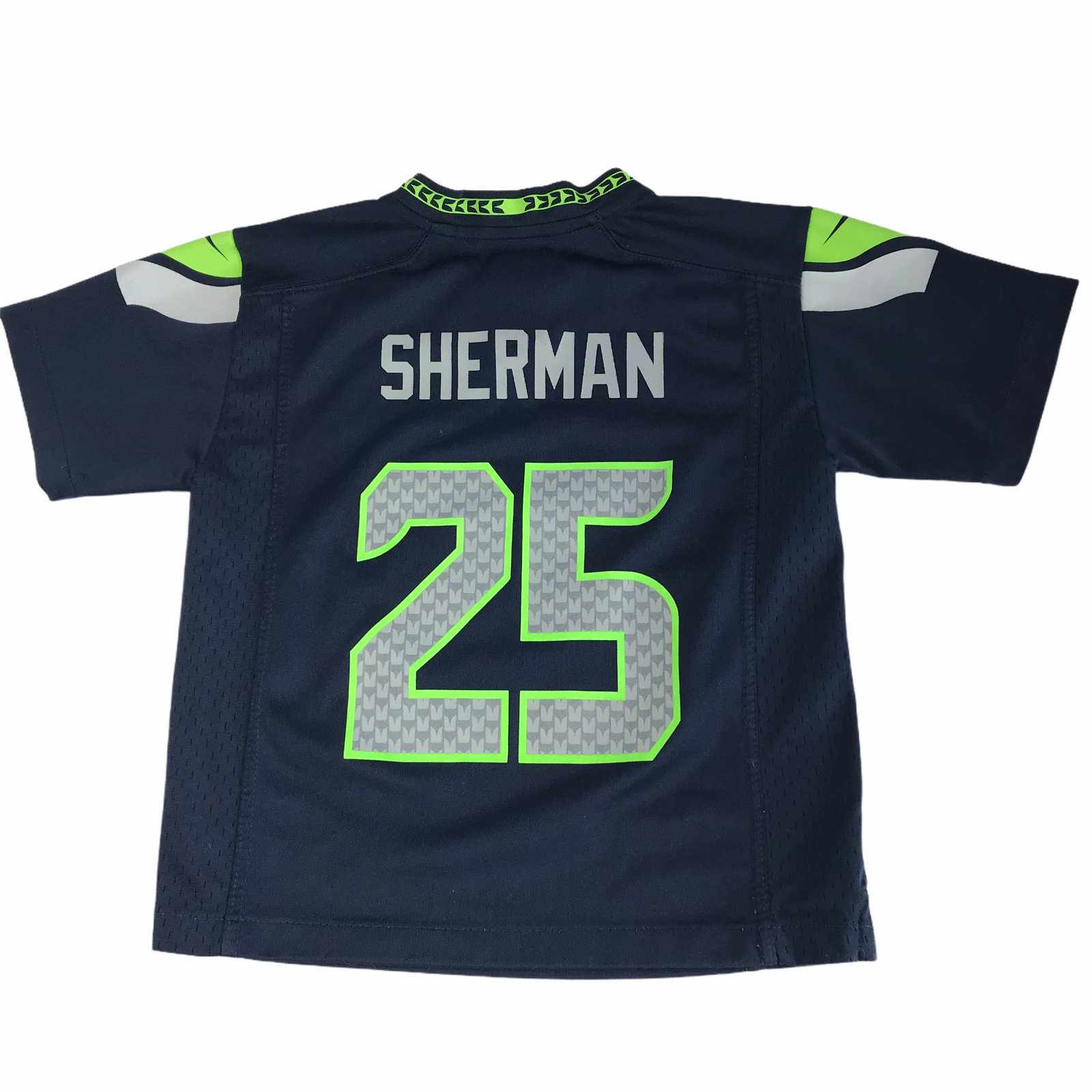 Ｍ＆Ｎ ＮＦＬ SEATTLE SEAHAWKS スタジアム ジャン5L Youth Kid's Seattle Seahawks NFL Football Jersey Size M 5/6