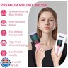 UREELIN Round Brush for Blow Out - 2.1 Inch Large Nano Thermal Ceramic and Ionic with Boar Bristles - Salon Blow Drying Hair Brush for Drying,Volumizing, Curling, Shine and Smooth Styling