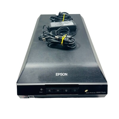 Epson Perfection V600 Photo and Document Scanner Tested And Works