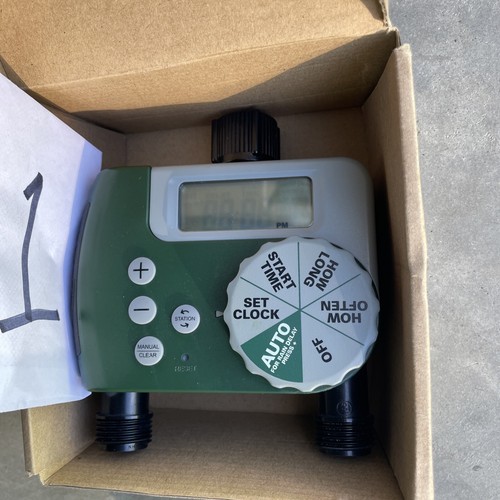 58910 2outlet Programmable Hose Faucet Timer Hoses