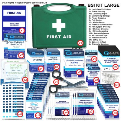 First Aid Kits for Business HSE BSI Compliant Catering 10 20 50
