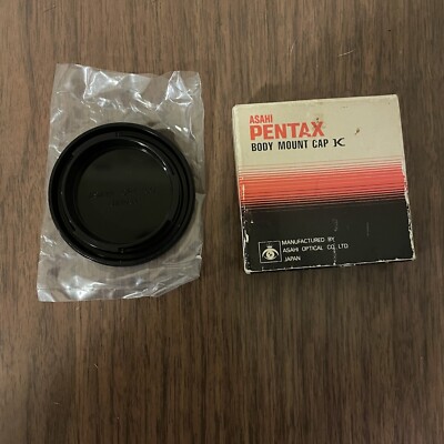 Original OEM Asahi Pentax K Mount Body Cap - New In Box Part 31007