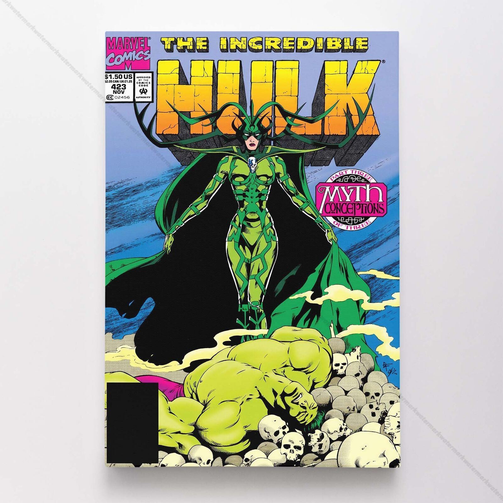 Incredible Hulk #427 Poster Canvas Superhero Marvel Comic Book Print