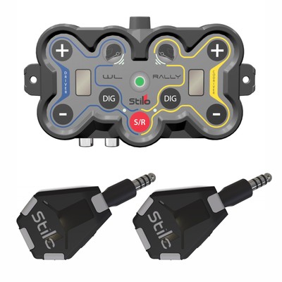 Stilo DG WL-10 Wireless Amplifier Plus 2x WL Key Helmet Modules Plug + Play Kit
