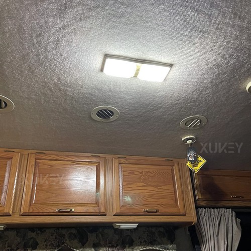 2 BA15S 1156 1141 RV Camper Trailer LED Interior Light Bulb 12V With Light Cover