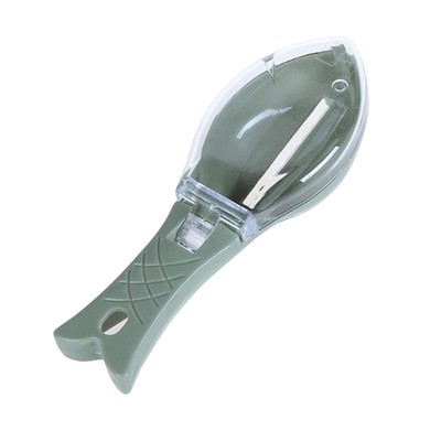 Fish Skin Brush Scale Grater Fishing Scaler Remover Peeler Scraper Kitchen Tools