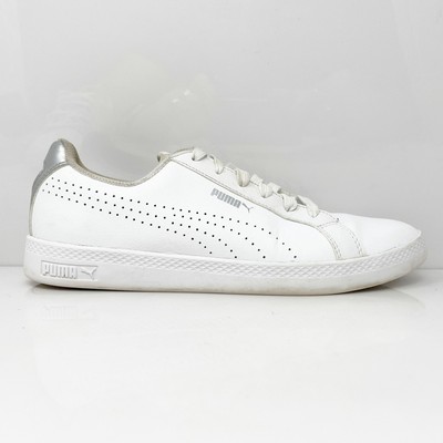 

Puma Womens Smash Perf Met 366238 01 Белая повседневная обувь Кроссовки Размер 9, Белый, Smash Perf Met
