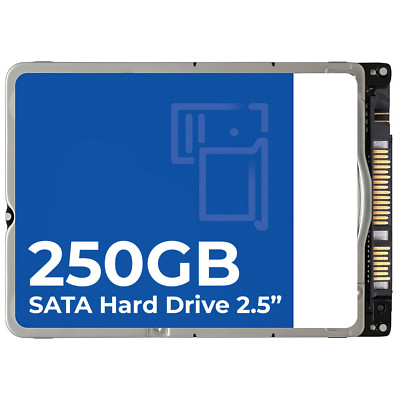 1TB HDD/SSD 2.5'' SATA Hard Drive with Windows 10 or Windows 11 Installed