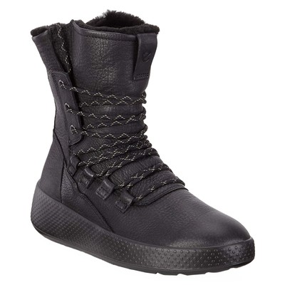 ECCO ECCO UKIUK NUBUCK WARM WEDGE ANKLE CASUAL DAMEN STIEFEL