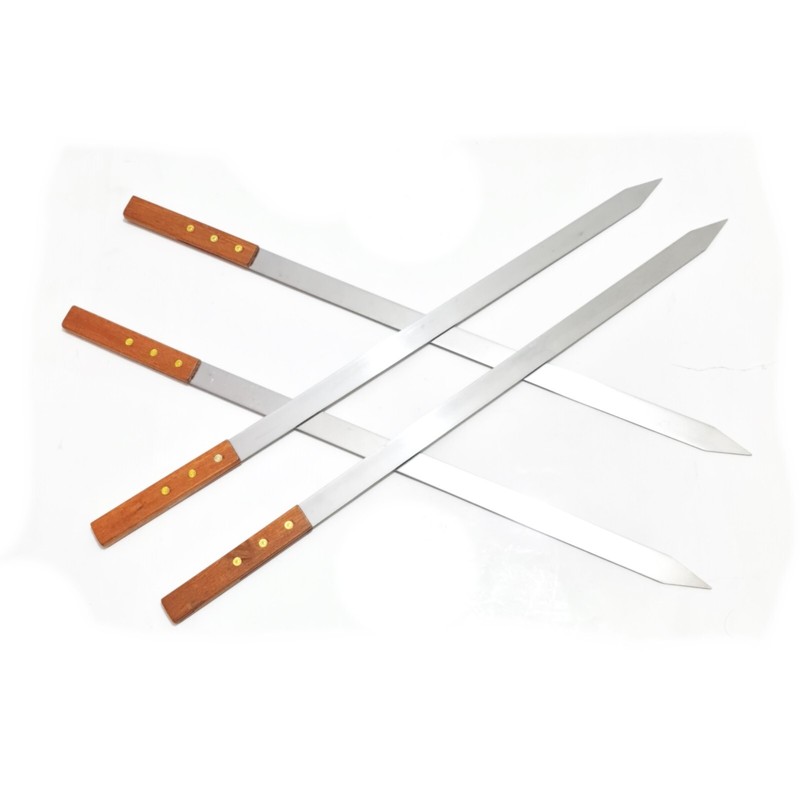 4x Brochettes De Barbecue Adana Kebap Cracher KÃ¶FtespieÃ Chachlyk Acier Viande