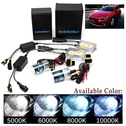 HID Conversion Kit Mazda 6 2003-2015 Xenon Headlight Fog Light ALL COLOR
