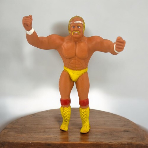WWF HULK HOGAN フィギュア Vintage 1985 LJN WWF Hulk Hogan 4.5” bendies action figure