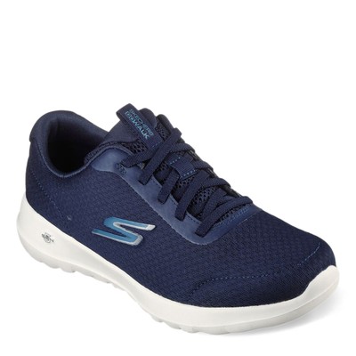 Women's Skechers, GOwalk Joy - Ecstatic Walking Shoe 124094-NVY Navy Fabric Mesh