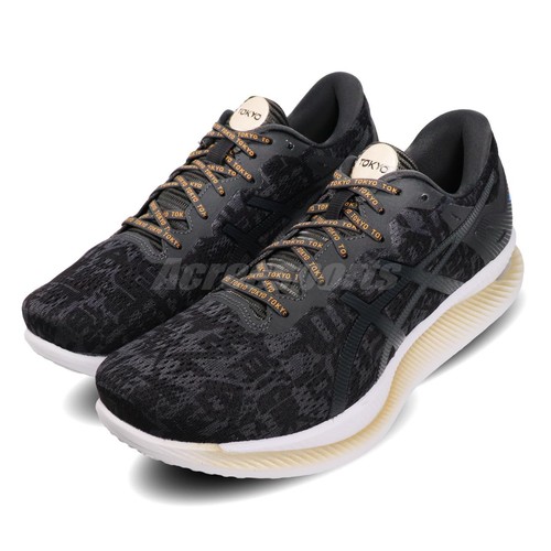 

Asics GlideRide Edo Era Tribute Tokyo Черный Золотой Белый Мужчины Бег 1011B060-001, Glideride Edo Era Tribute