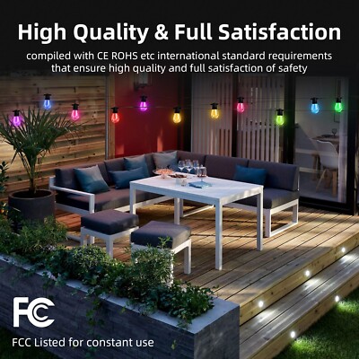 Solar Colorful Meteor String Lights Modes Built in Solar Rechargable Small Panel