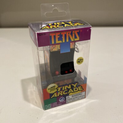 World's Smallest Tiny Arcade Tetris Mini Game. Brand New