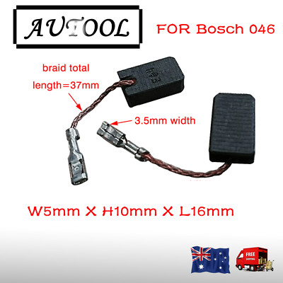 Carbon Brushes For Bosch 046 Grinder GWS 11-125 CIE, GWS 11-125 CIH, GWS 14-125
