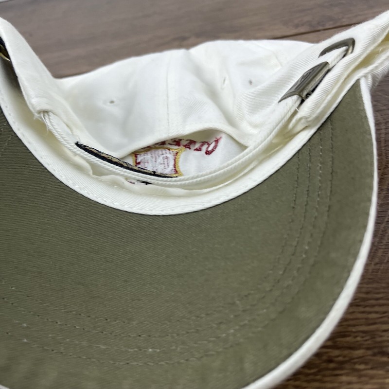 Otterbein College Golf Hat White Cap Hat Adjustable Hat White Adult Hat