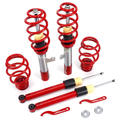 Coilovers Suspension Adj Height Shocks For VW GTI 2006-09 Golf MK5 03-07