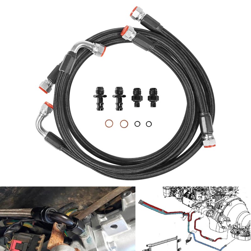 Hoses Lines Kit For Dodge Ram 2500/3500 5.9l 2003-2007