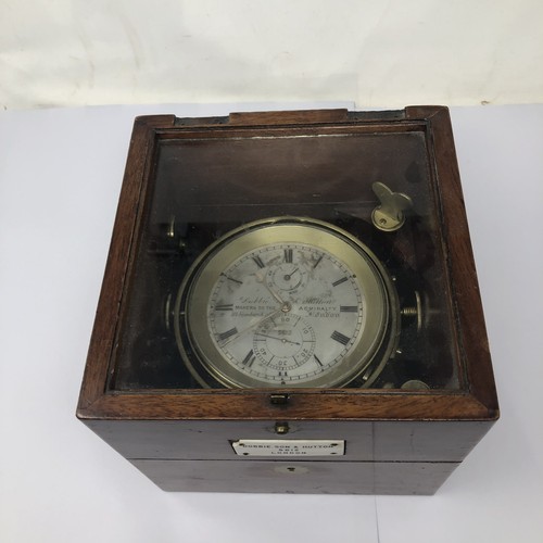 Vintage 19th Century Marine Chronometer, Dobbie Son Hutton London
