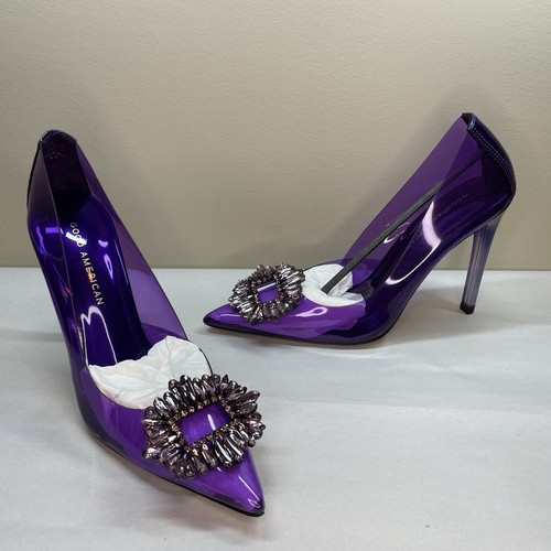 $195 Good American Cinder F*cking Rella Womens Size 6.5