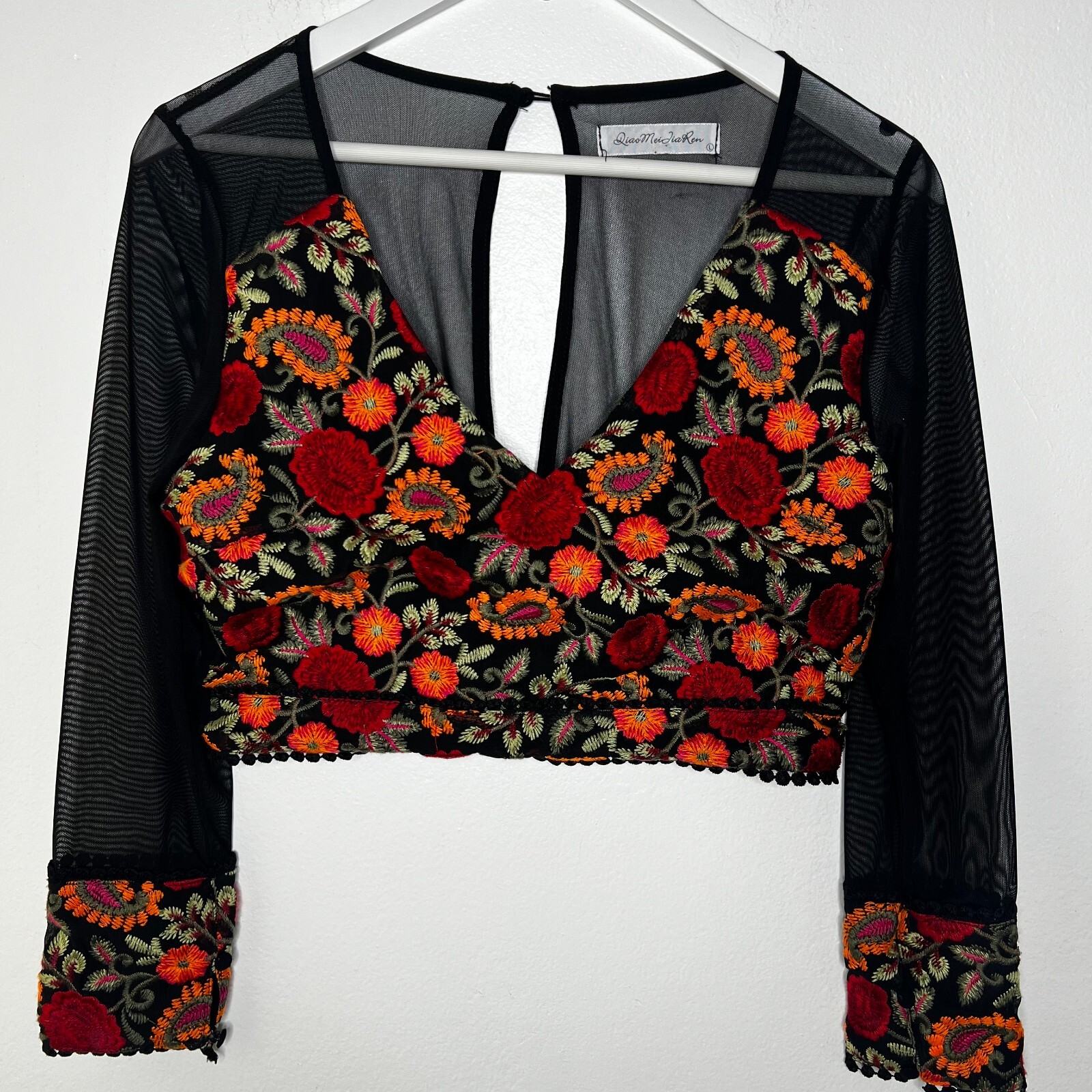 KEROYA　スカジャン　Size.M Cropped Heads KEROYA スカジャン Size.M Cropped Heads Cropped heads sukajan