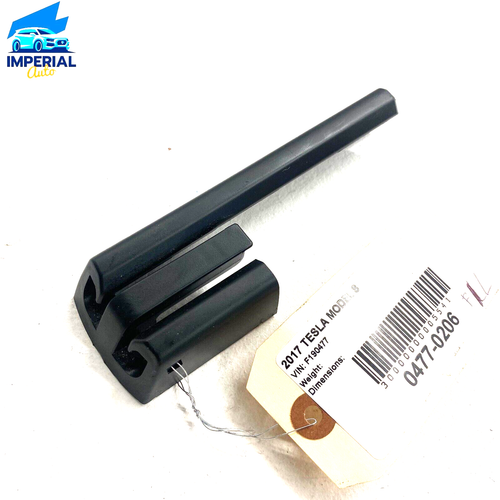 Tesla Model S 2012 - 2020 Front Seat Rail Track Trim Front Outer End Slide Cover