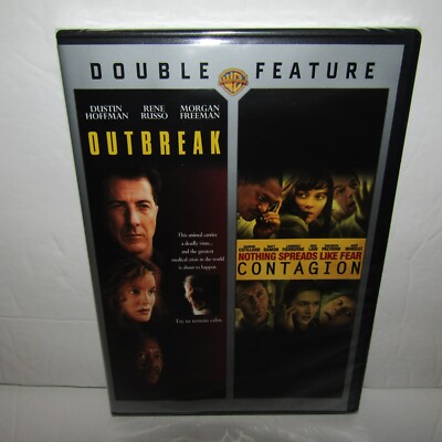 Outbreak + Contagion DVD Double Feature New Widescreen 