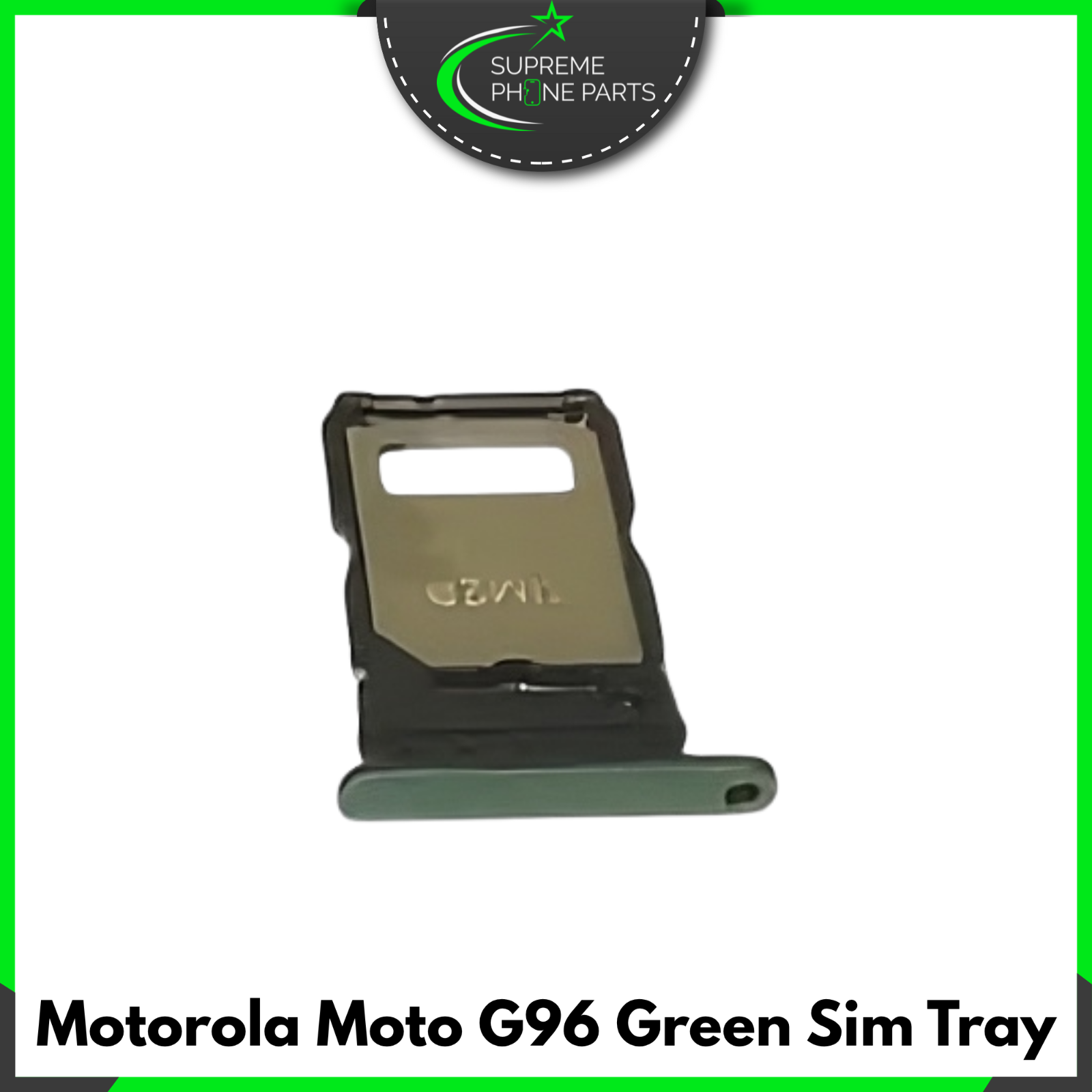 For Motorola Moto G96 Replacement Sim Tray Holder Slot ( Green ) - UK Seller