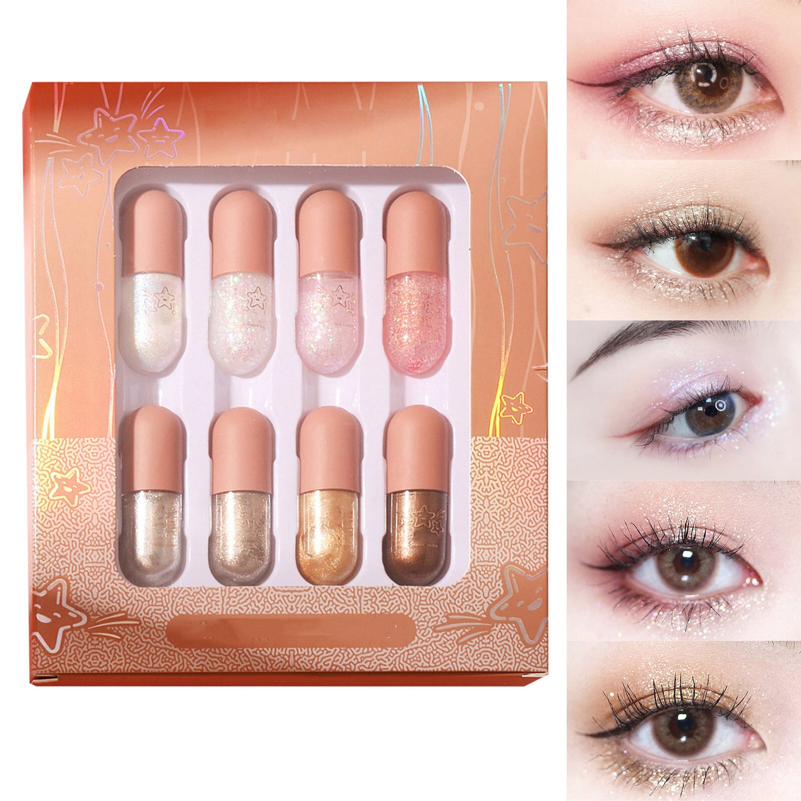 Makeup Korean Makeup K Drama Glitter Under