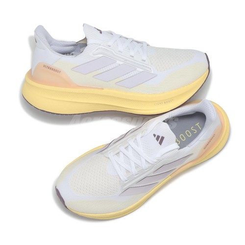 Pre-owned Adidas Originals Adidas Ultraboost 5x Off White Preloved Fig Almost Yellow Women Running Ih0685