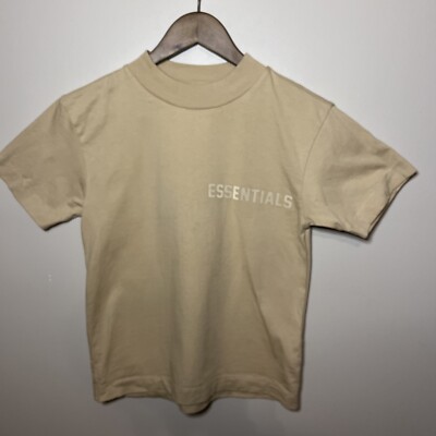 Fear Of God Essentials Sand T-Shirt XS Crew Neck Oversized Short Sleeve