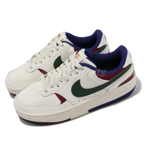 

Nike Gamma Force Sail Green Maroon Navy Women Casual Shoes Sneakers DX9176-102, Белый, Gamma Force