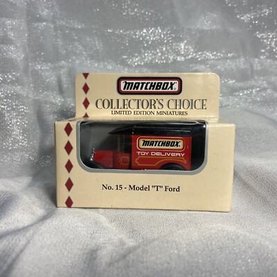 Matchbox 1994 Collectors Choice No. 15 Model  T  Ford In Package 
