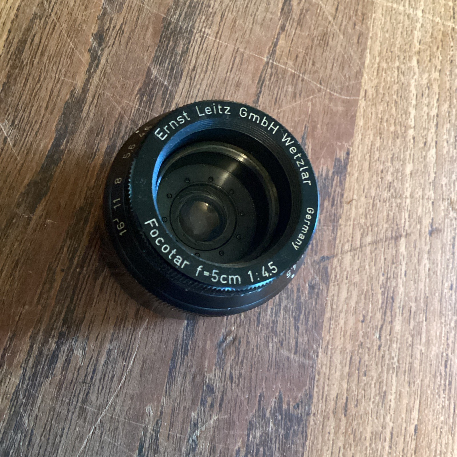 Leica Ernst Leitz GmbH Wetzlar Focotar 6cm f4.5 Enlarging Lens *Untested*