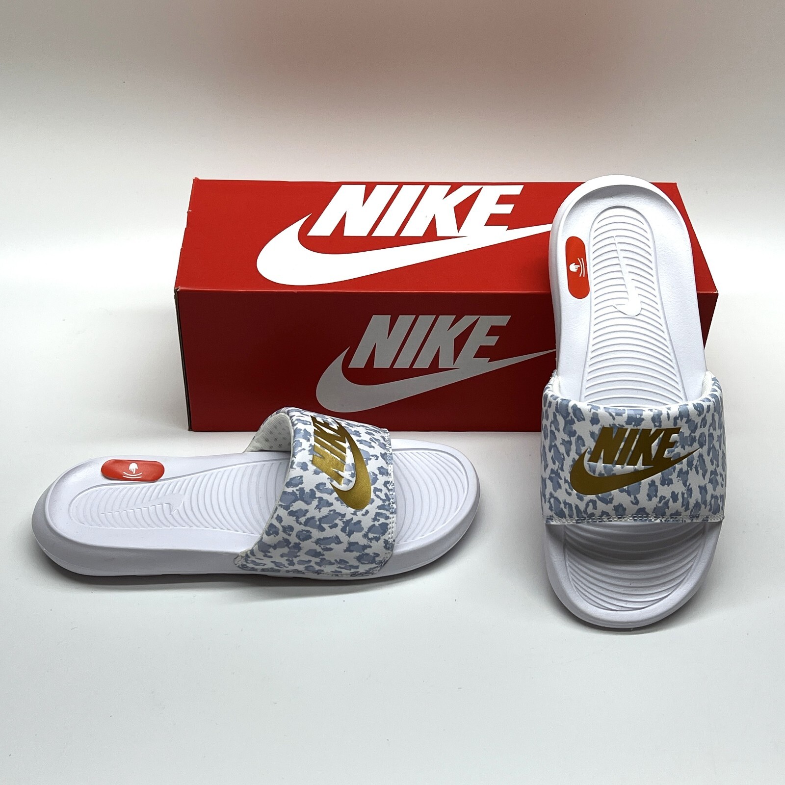 Nike Victori One Slide Print CN9676 103 Leopard Sandals Nike Victori One Slide Print CN9676 103 Leopard Sandals