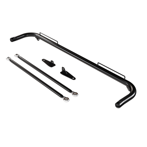 49" Black Universal Stainless Steel Racing Safety Seat Belt Roll Harness Bar Rod