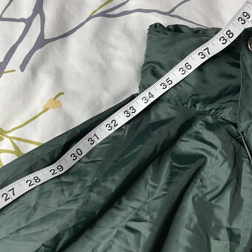 Stearns Dry Wear Mens XL Green Full Zip Long Sleeve Rain Coat Hoodie Jacket