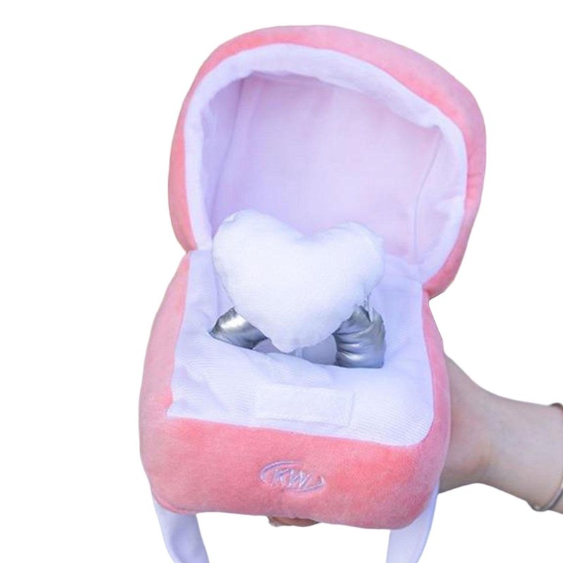 Plush Toy Plush Dog Toys Plush Diamond Ring Gift Box Toy Surprise Gift