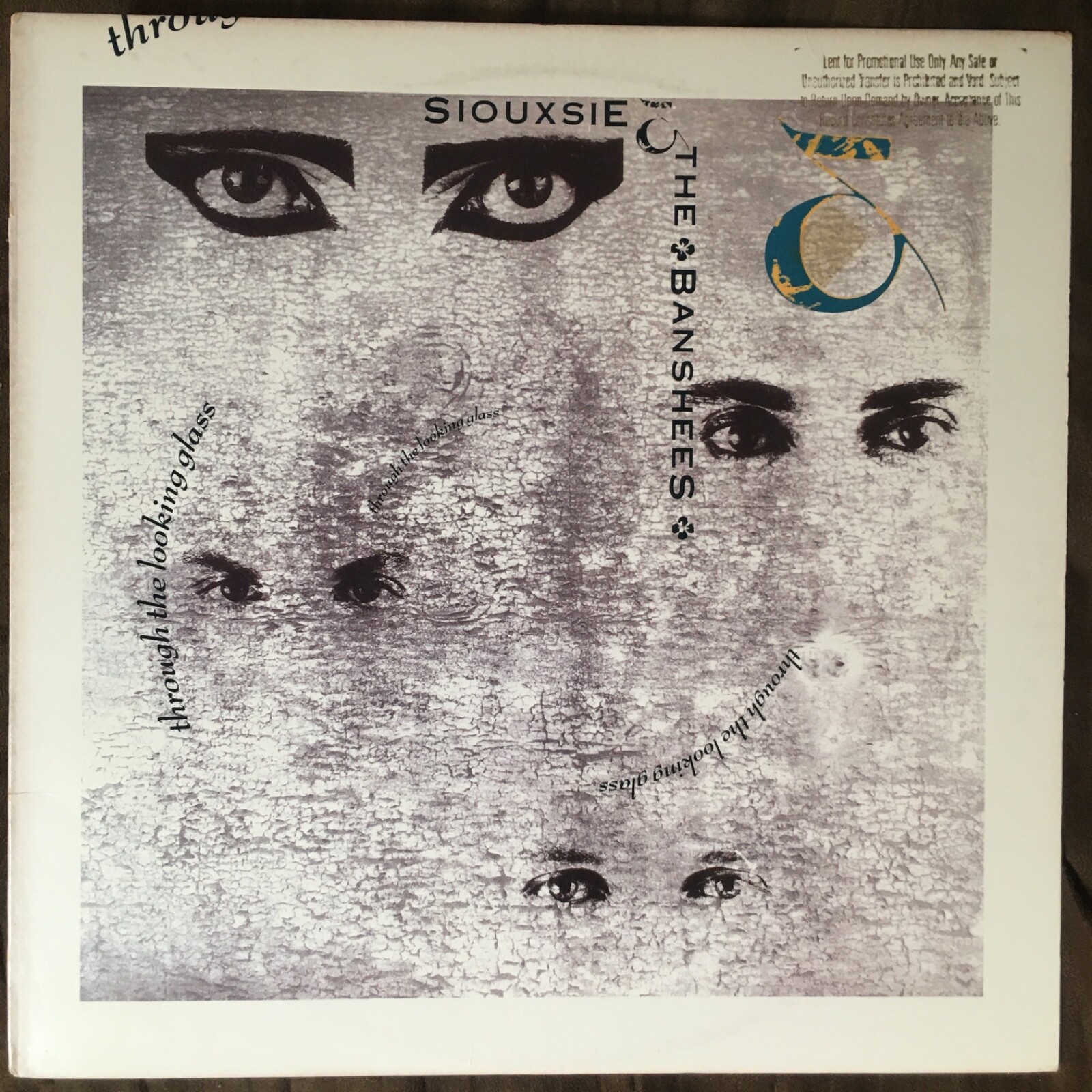 SIOUXSIE&the BANSHEES LP4枚+12シングルセット　A SIOUXSIE & THE BANSHEES Through The Looking Glass - 1987 1st