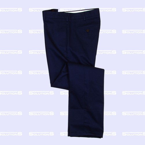 Lands' End Men's Comfort Waist No Iron Flat Front Twill Pants