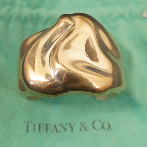 Vintage Tiffany & Co x Elsa Peretti Sterling Silver Aquarius Zodiac Cuff w/Pouch